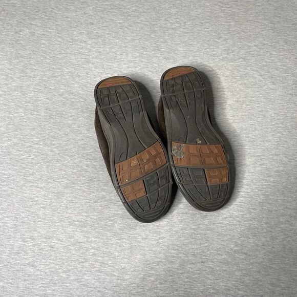 Rockport Men’s Flannel Plaid Indoor Slip-On Slipper Loafers - Picture 6 of 10